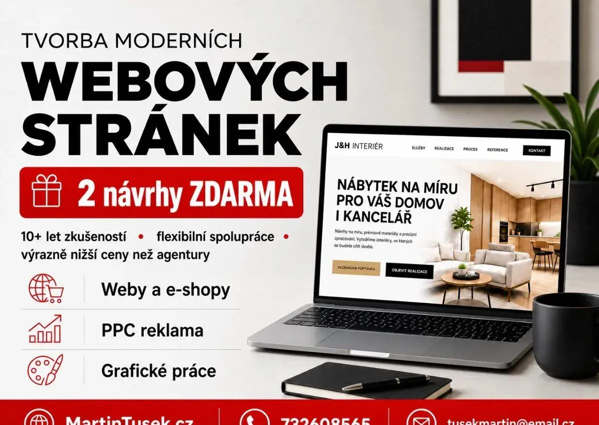⭐ tvorba webů a e-shopů • SEO • PPC reklama