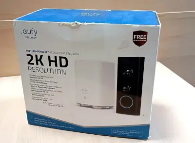 Eufy Video Doorbell 2K (baterie) + HomeBase 2 – videozvonek