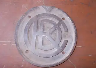 Bronzový zanak ČKD
