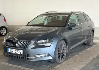 PRONÁJEM VOZU ŠKODA SUPERB III 2.0 TDI AUTOMAT