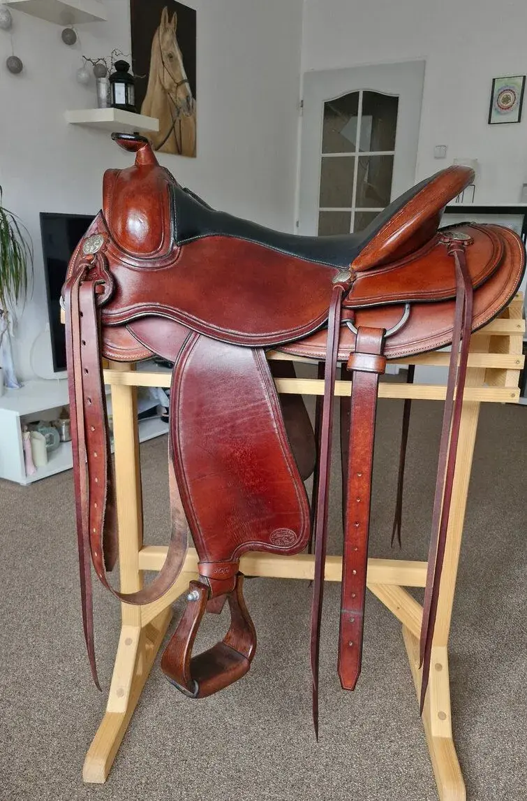 Westernové sedlo Tom Zajac Rancher Saddle