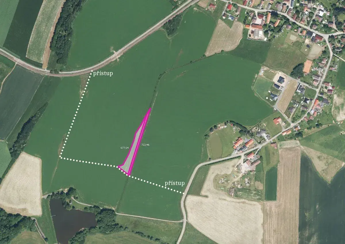 Zemědělská půda, prodej, Příkosice, Rokycany