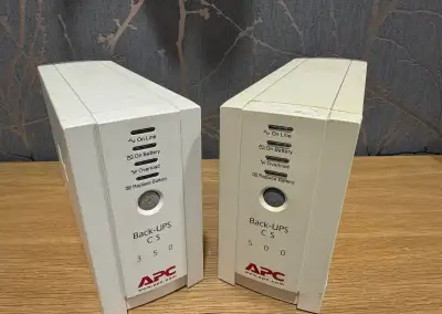 Záložní zdroj APC Back-UPS 350 / 500 -Nová baterie-