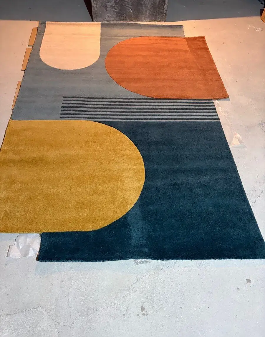 Vlněný koberec Lozenge 200x290 cm