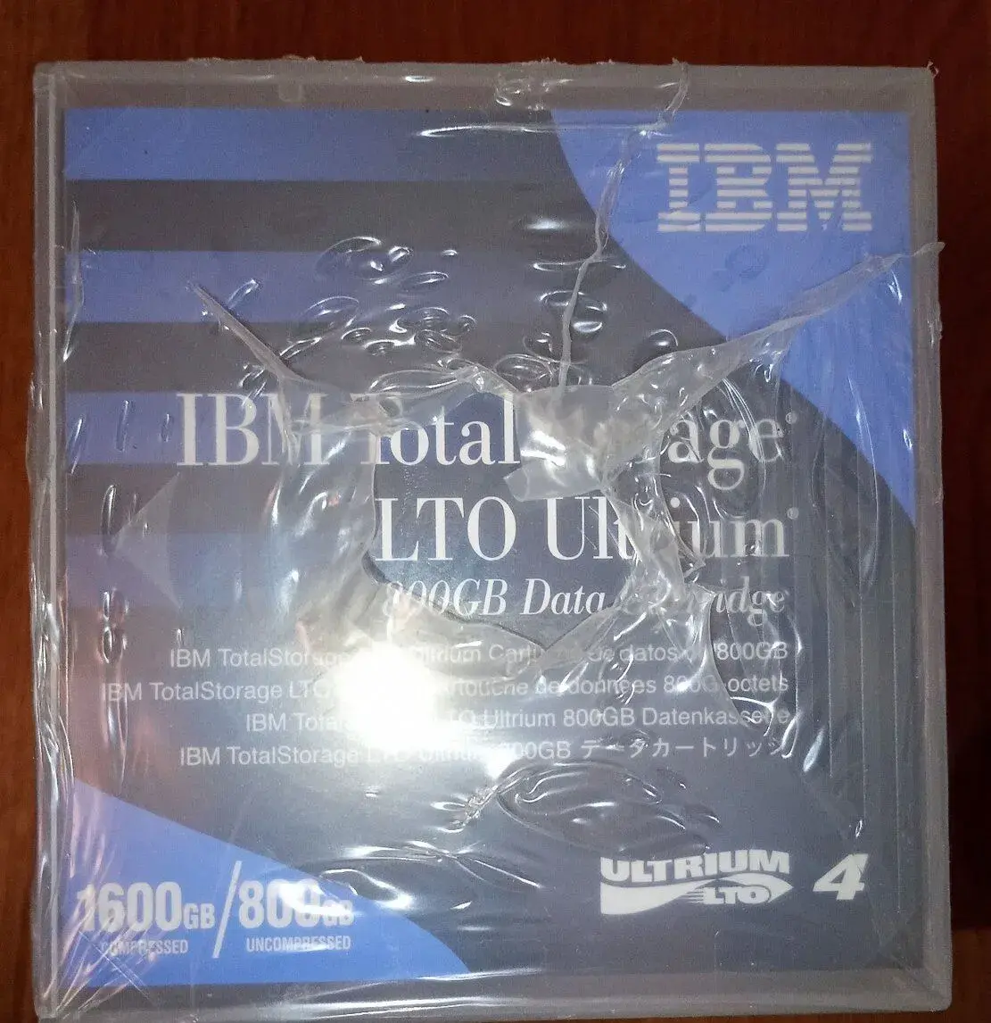 IBM Total Storage LTO4 Ultrium 4, 1600/800 Gb Data 5-Pack