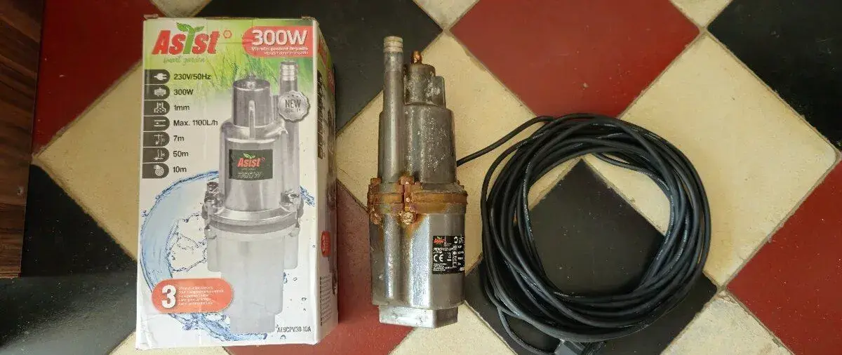 Vibrační čerpadlo Asist AE9CPV30 10A - 300W