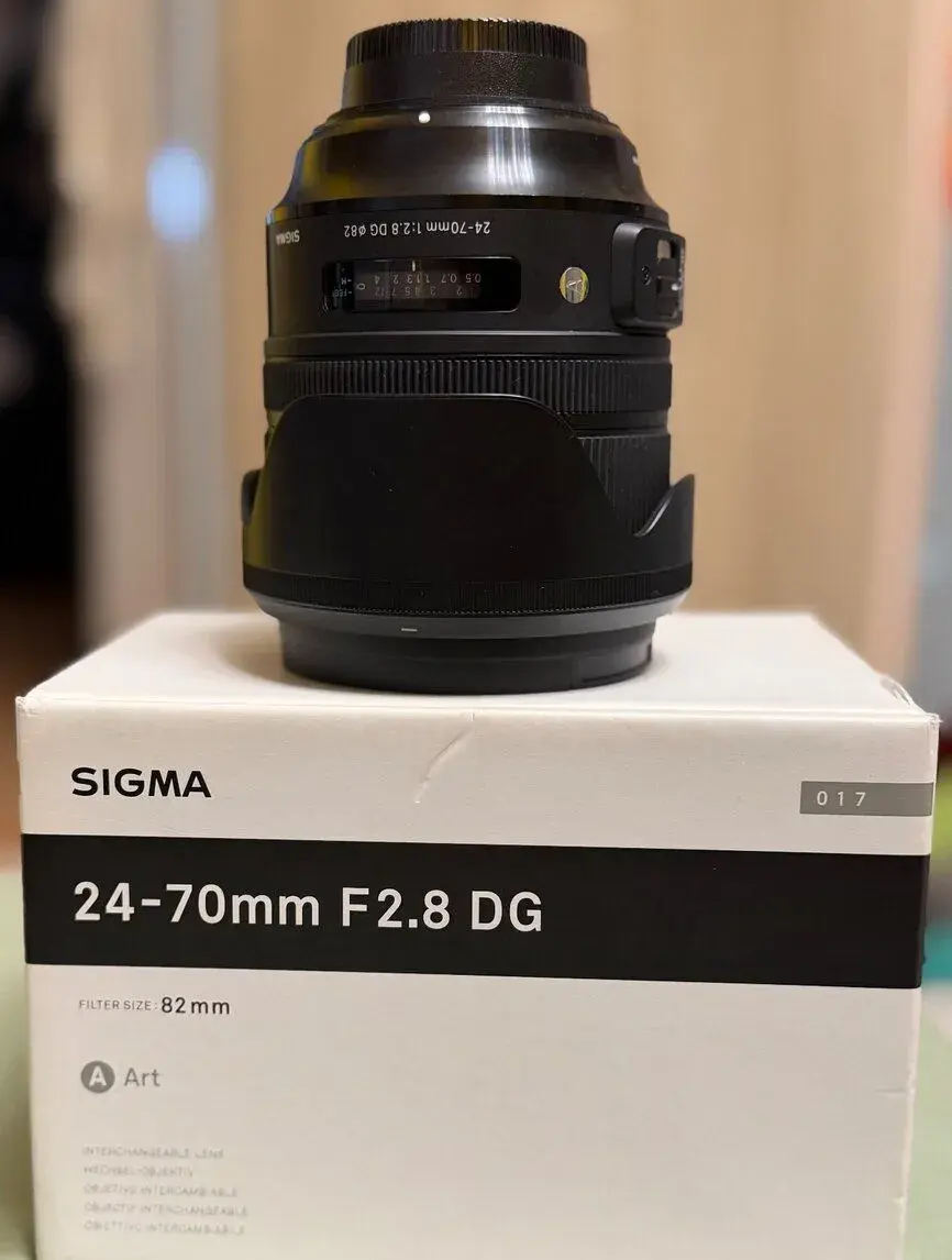 Objektiv SIGMA 24-70 mm f/2,8 DG OS HSM Art pro Nikon F