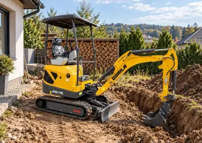 Minibagr G18SE I PRO 1,8 t – KUBOTA – joysticky