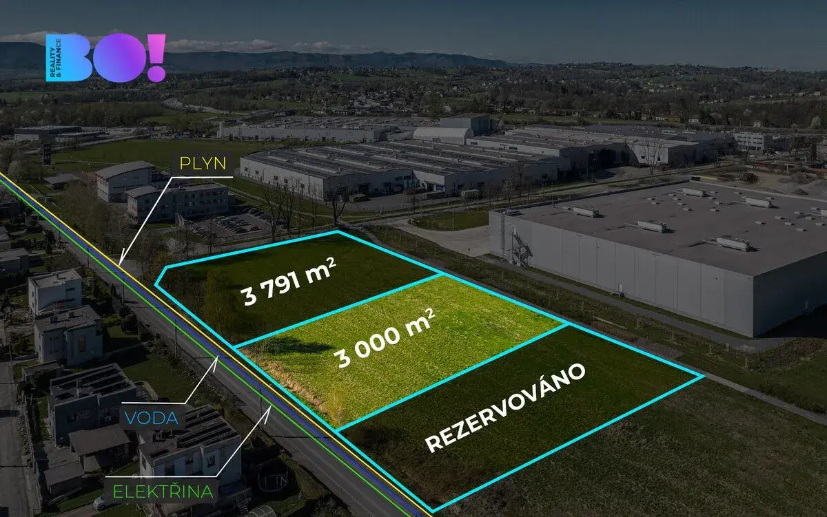 Prodej komerčního pozemku 3000 m², Český Těšín