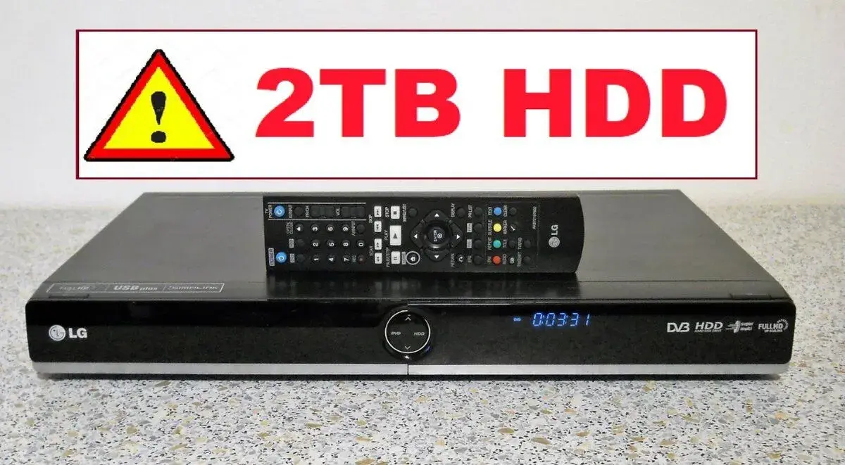 💥LG-RHT497H - HDD 2TB