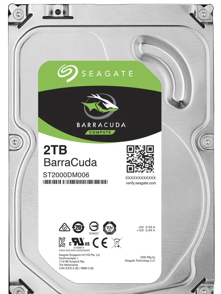Nový nepoužitý HDD Seagate BarraCuda 2TB