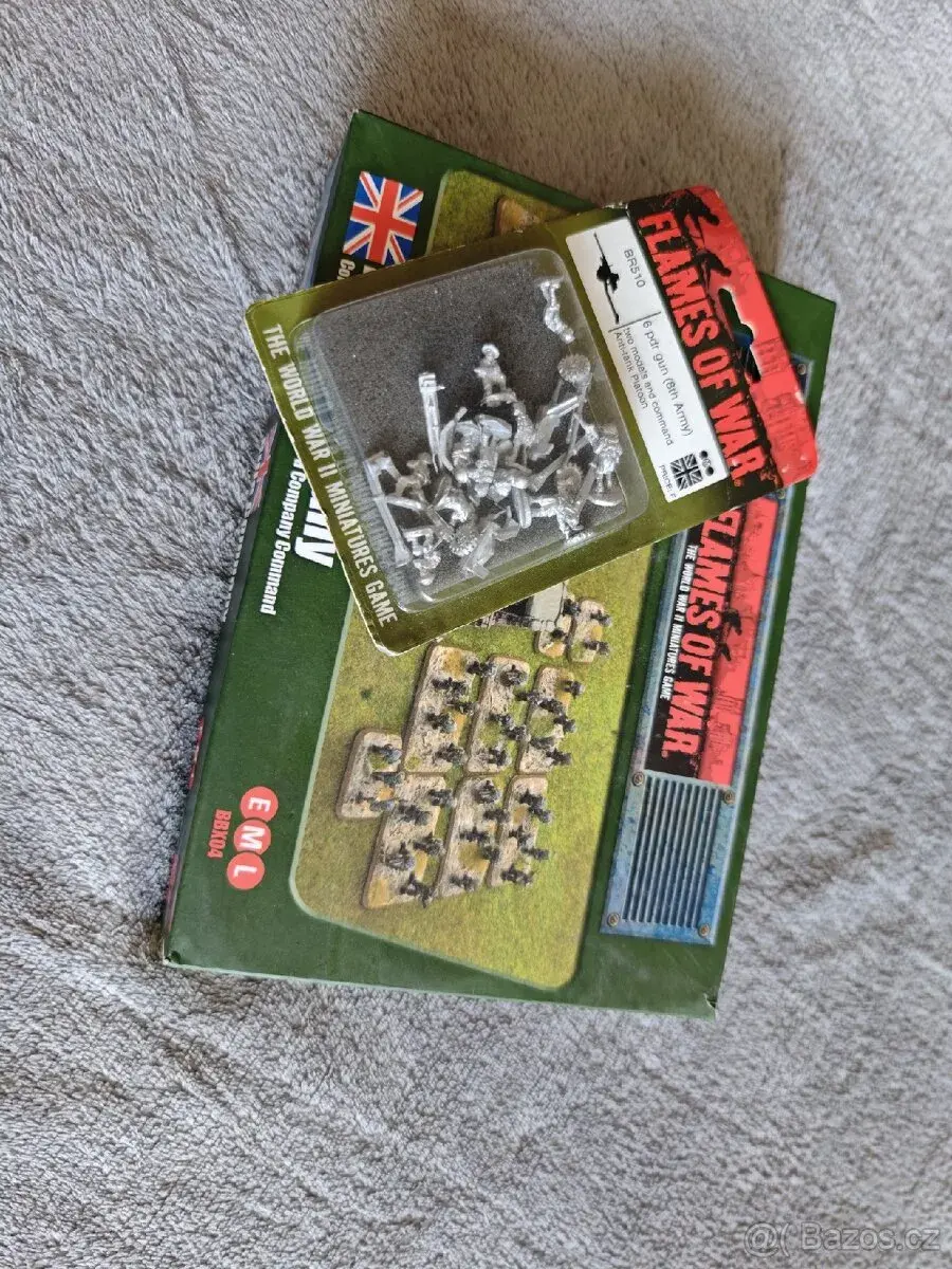 Flames of war kovové miniatury, ww2