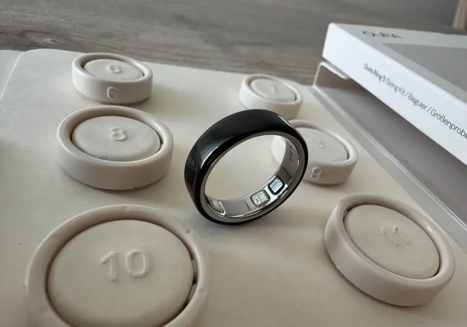 Oura Ring 5 Černý, vel. 9