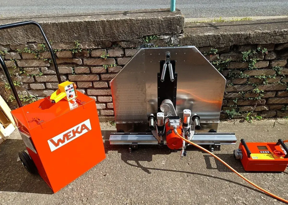 El. stěnová pila WEKA WS 76 H, řez 410 mm, 14 kW