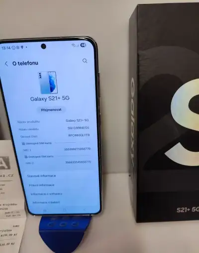 SAMSUNG S 21+, KOMPLETNÍ BALENÍ S KRABIČKOU