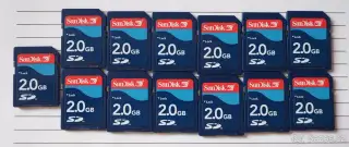 Paměťovou kartu SD 2 GB SanDisk