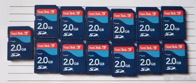 Paměťovou kartu SD 2 GB SanDisk