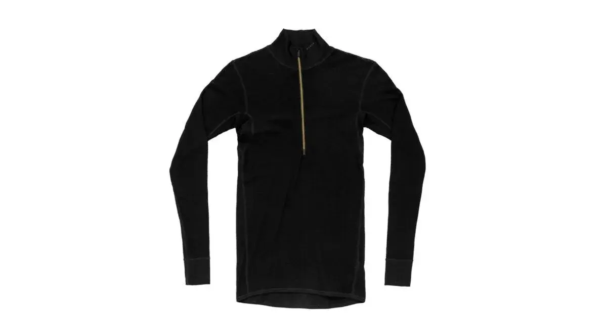 Merino rolák Devold Wool Mesh 190 Zip Neck Man