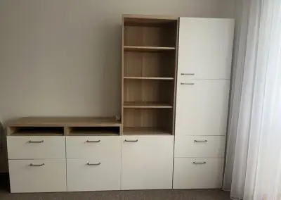 Obyváková sestava skříňky šuplíky systém Besta