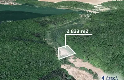 Pole 2 823 m², Podíl 50 % o výměře 1 412 m²