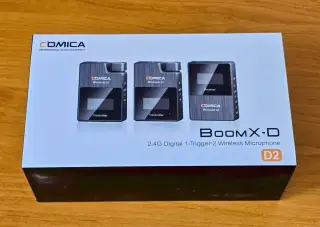 Bezdrátové mikrofony Comica BoomX-D D2, mikroport
