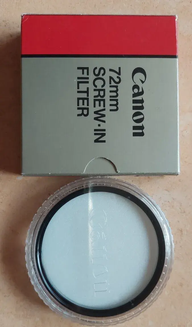 UV filtr Canon