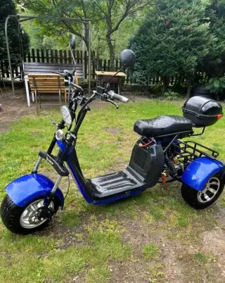 Elektrická tříkolka Leramotors SCOOTERS C5 1000W na opravu