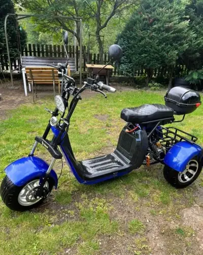 Elektrická tříkolka Leramotors SCOOTERS C5 1000W na opravu