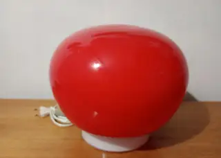 MUCHOMŮRKA lampa ,TABERY ,houba ,cca 1970,lampička