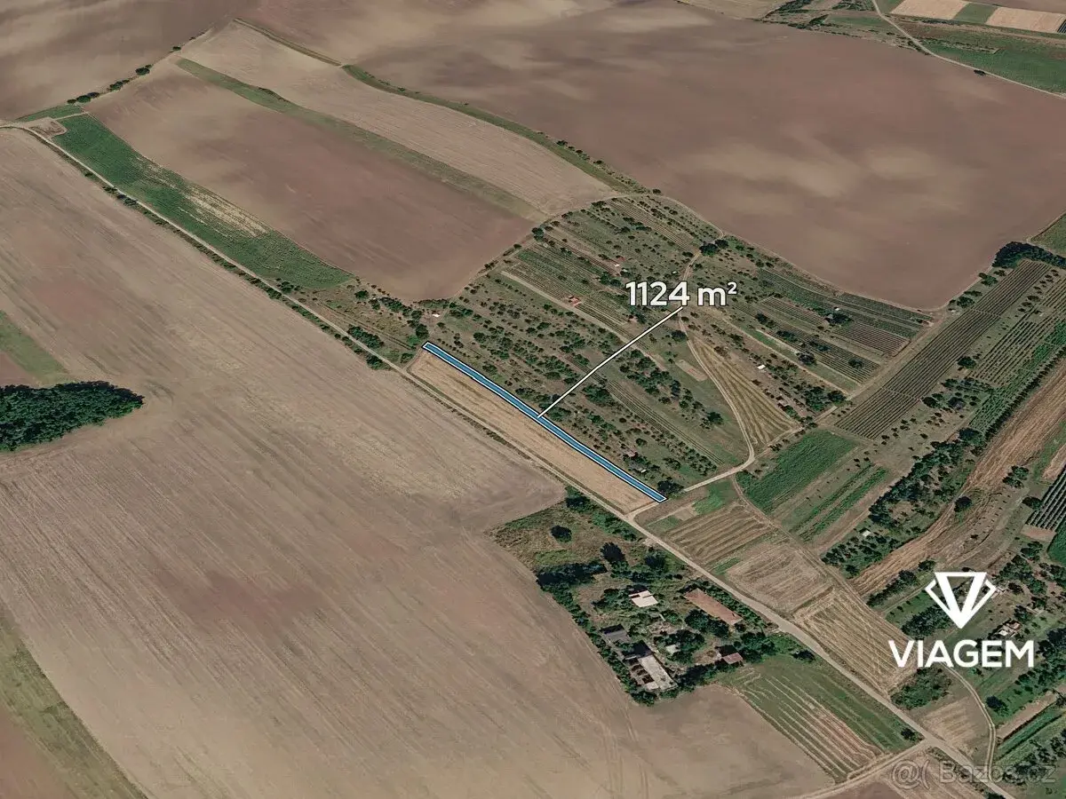 Zahrada 1 124 m²