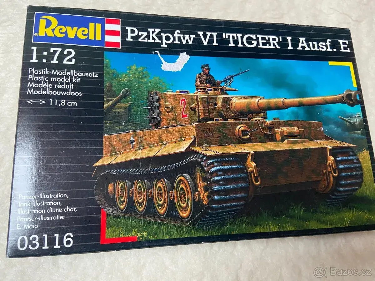 model od Revell tank Tiger I PzKpfw VI
