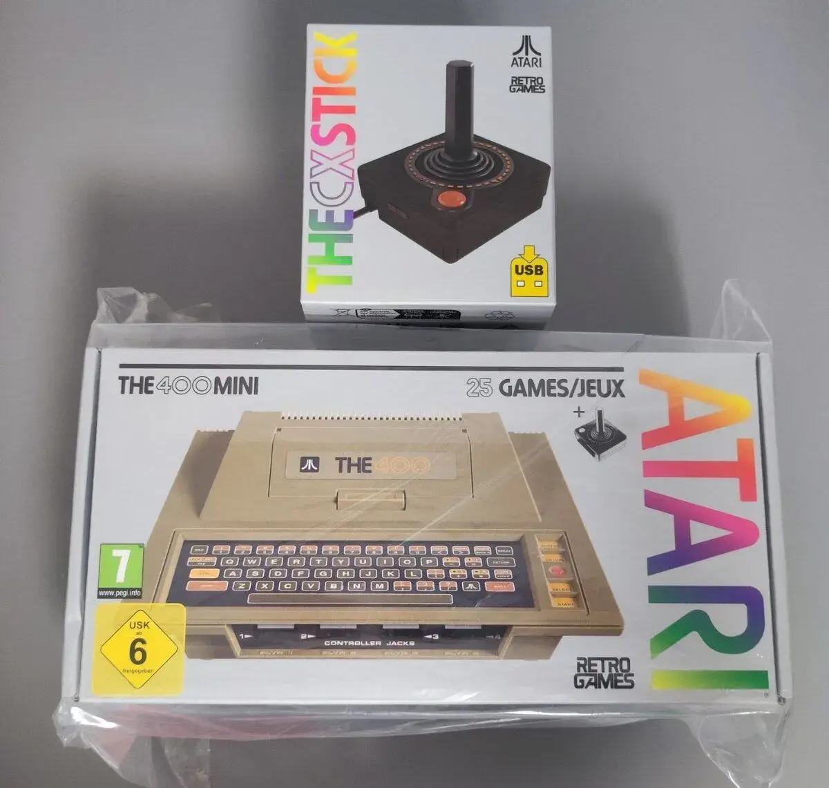 Pro herní retro sberatele- Atari - THE400 Mini + ovladač