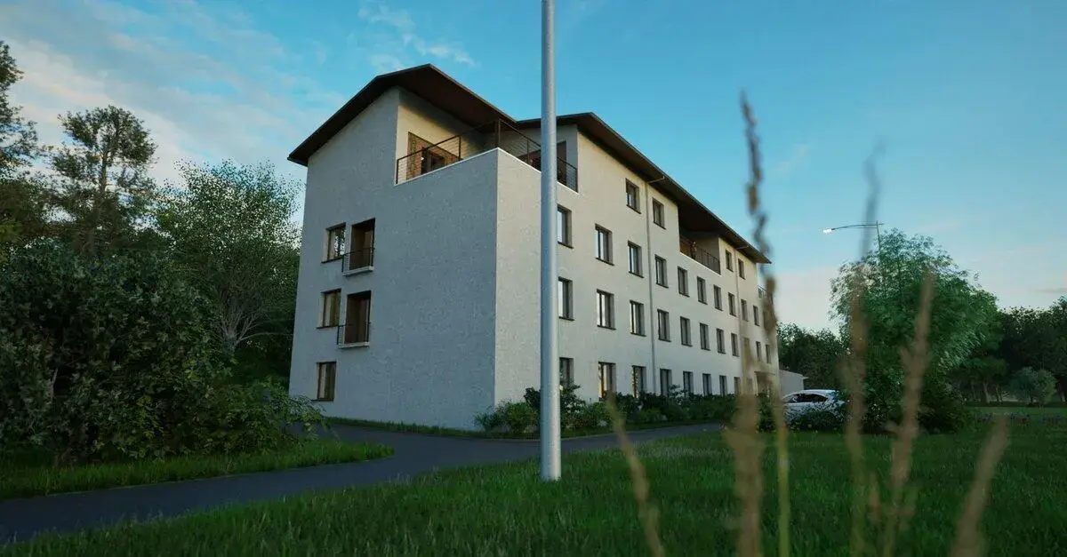 Nový střešní byt 2+kk s velkou terasou - Horská, Litvínov