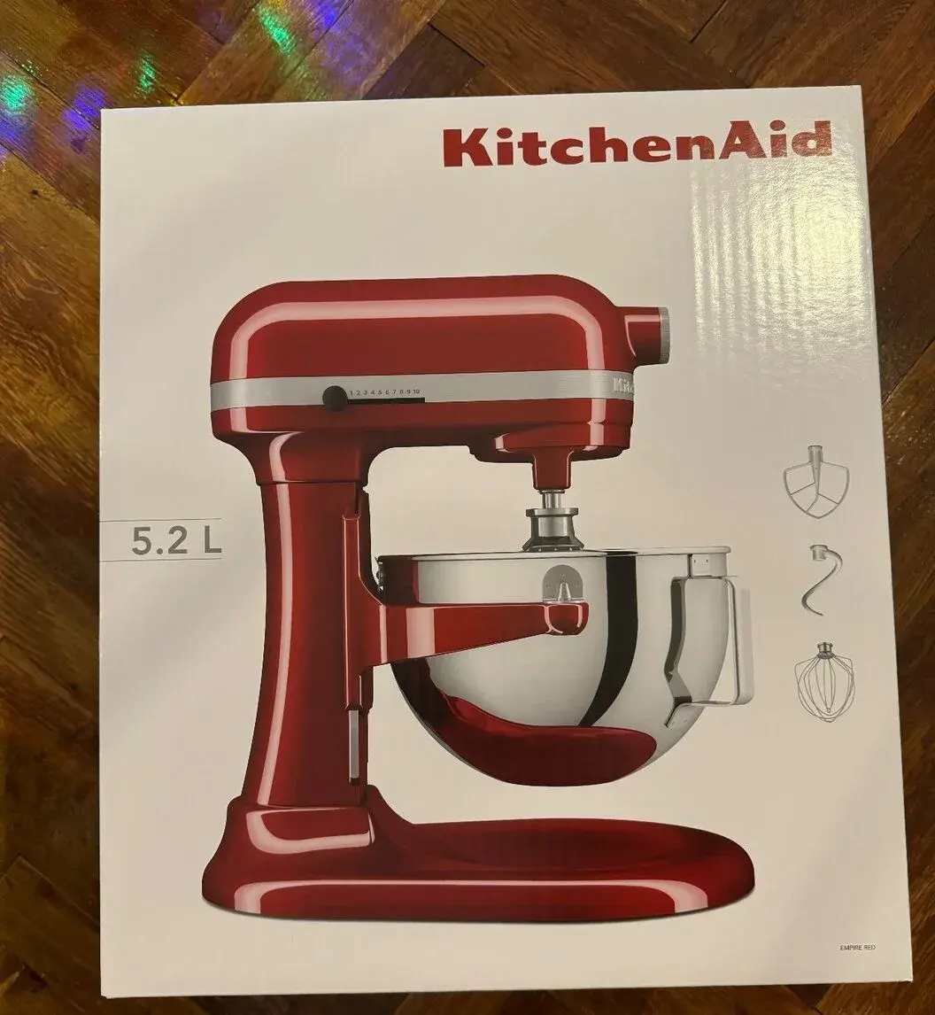 KitchenAid robot Heavy Duty 5KSM55SXXEER červený