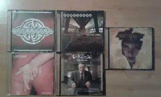 CD – zahraniční rock, pop, od 50 Kč