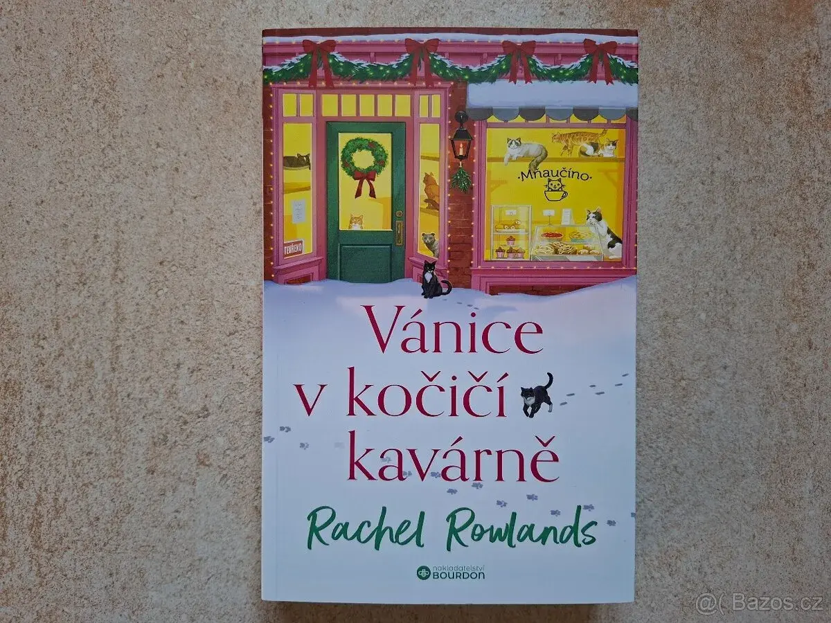 Nová kniha Vánice v kočičí kavárně