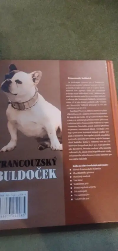 Knížka francouzský buldoček