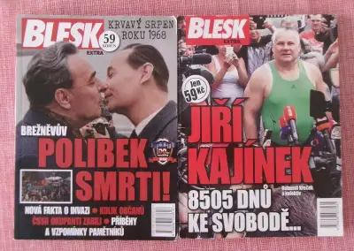 Brežněvův polibek smrti + Jiří Kajínek 8505 dnů.
