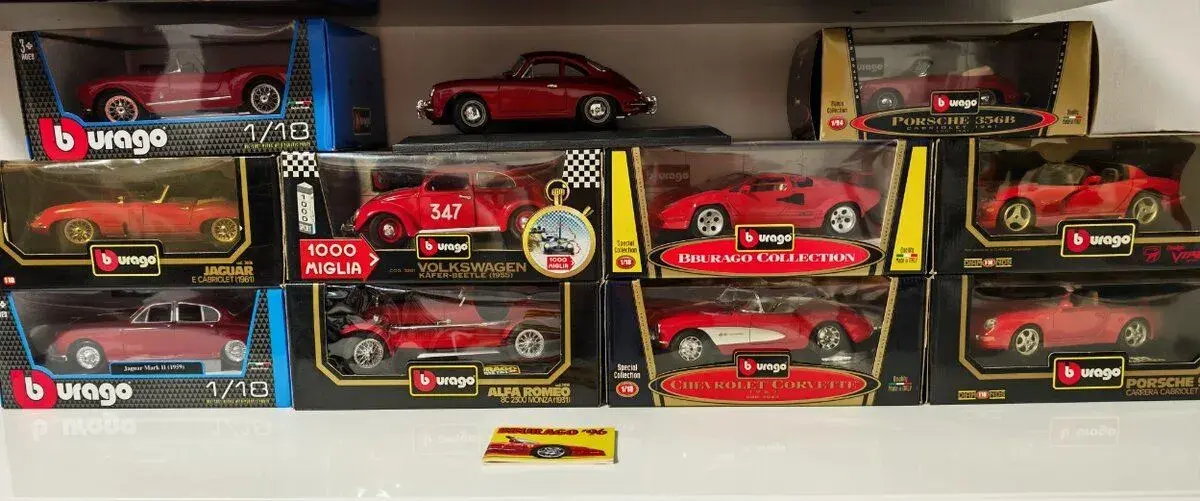 BBURAGO MODELY 1:18 STAV 11KS