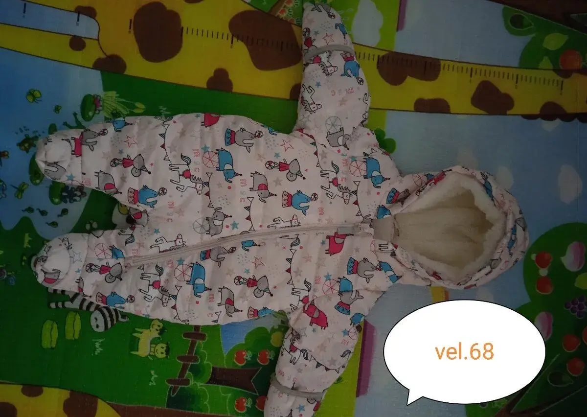 Zimní kombinéza vel. 68 Nová