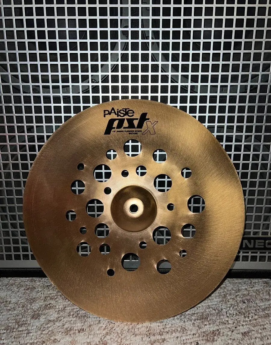 Paiste PSTX 14" Swiss Flanger Stack Bottom – (hraný 1 měsíc