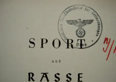 Prof.Dr. LOTHAR GOTTLIEB TIRALA SPORT a RASA 1936