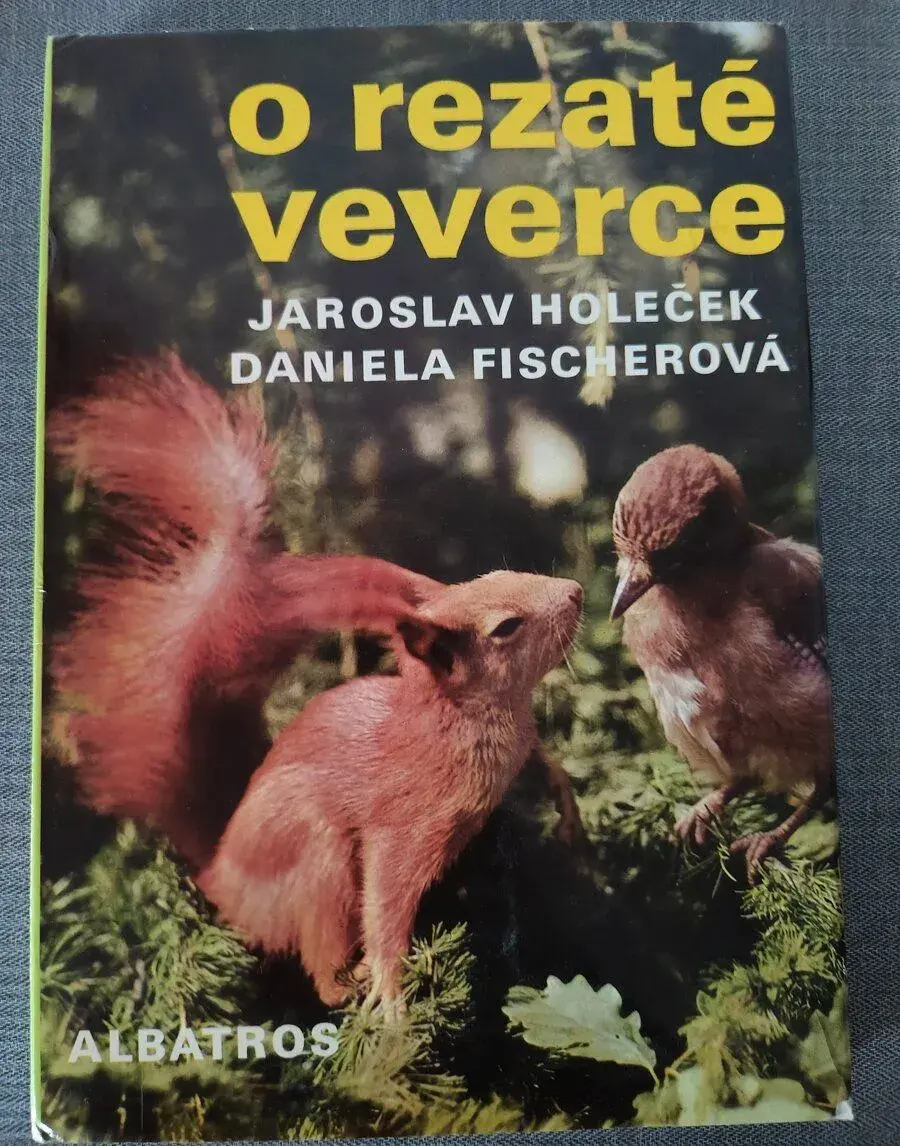 Dětská kniha- O rezaté veverce –JAKO NOVÉ