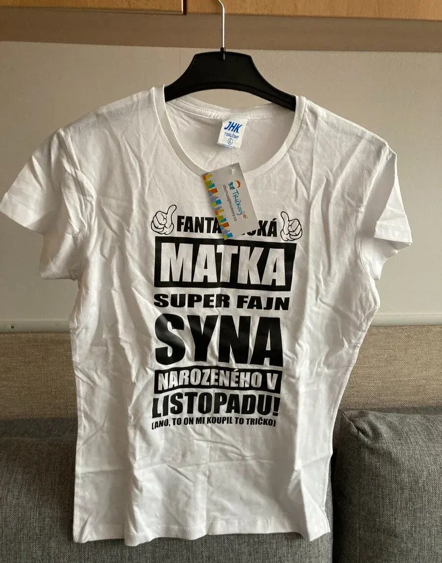 nové tričko