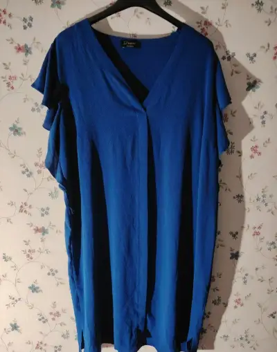 Krásné modré šaty 👗vel. 48