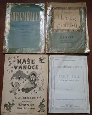 Strauss, Burgmuller, Vánoce, L.Van Beethoven