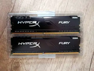 4× HyperX DDR4 4 GB 2666 MHz