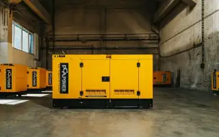 Naftová elektrocentrála PCA POWER PDE-44 kVA s ATS.