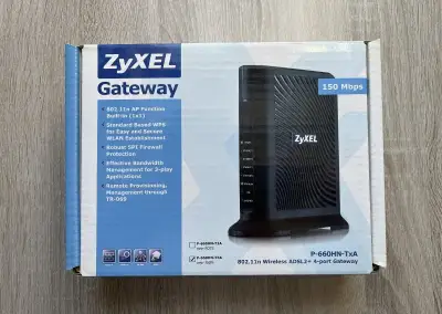 Zyxel Prestige P-660HN-T3A ADSL2+ modem wifi router