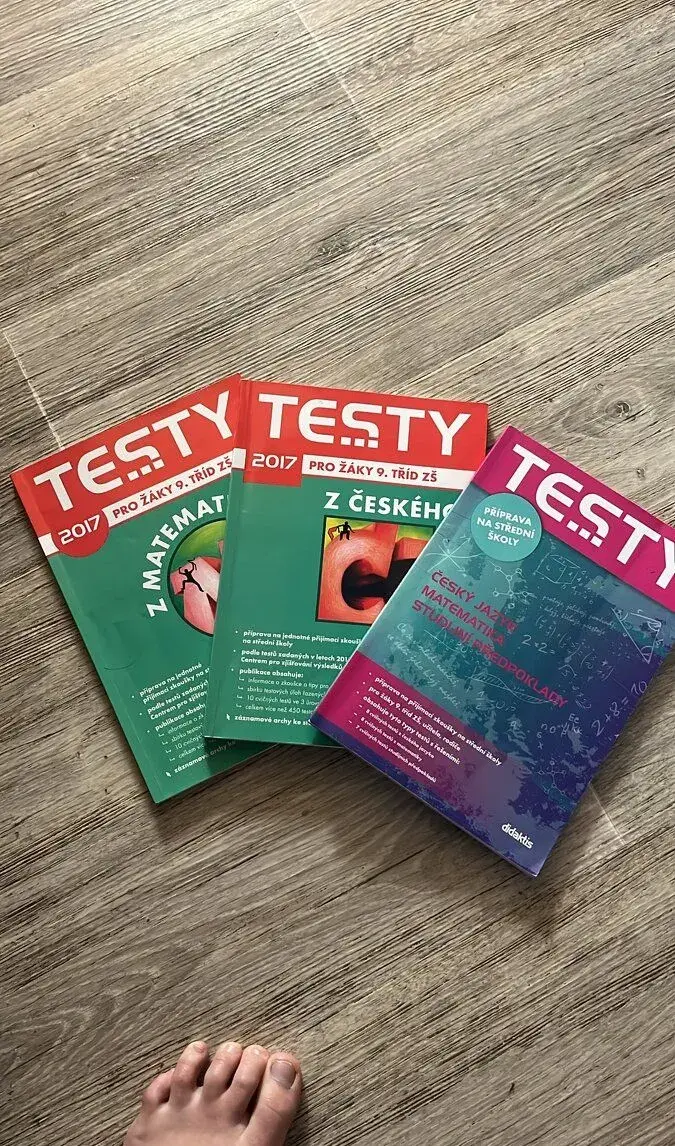 Testy - příprava na střední školu pro žáky 9. Tříd